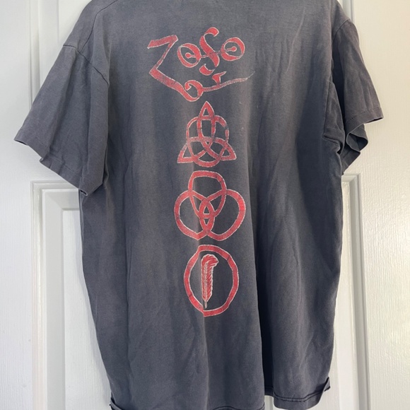 Vintage 80s LED ZEPPELIN T-Shirt - Picture 5 of 11